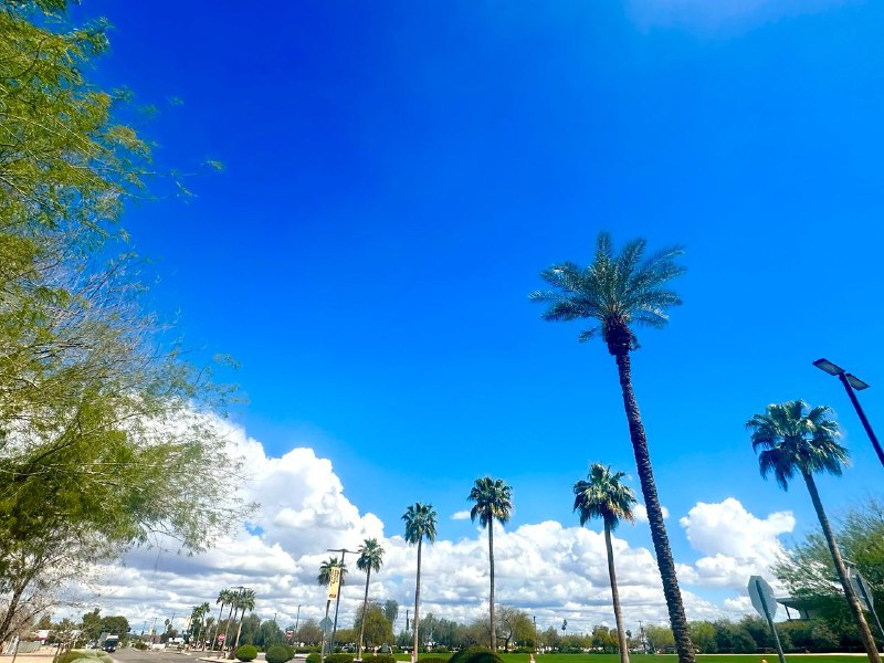 Cloud piles after rainstorm in north Phoenix of Arizona, an absolute while since last summer for such weather and gradually progress into early spring awaiting for the next arrival of the season. #daily #life #photo